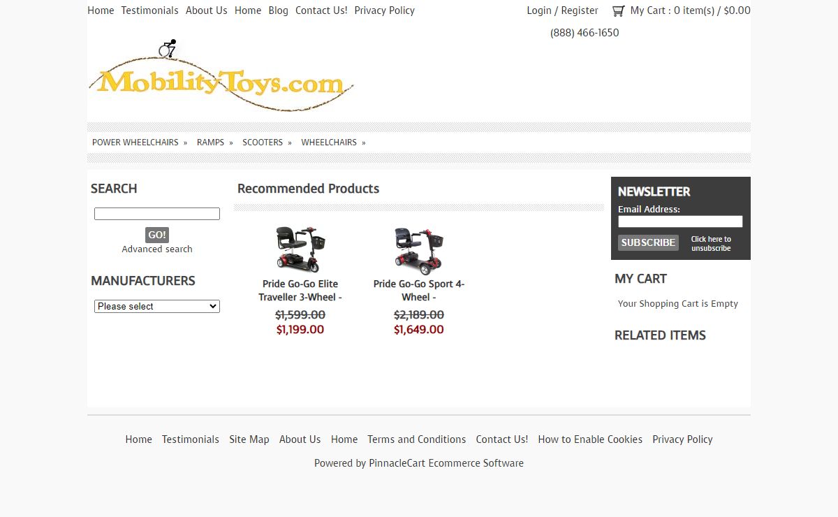 Mobility Toys - Mobility Scooters - Power Wheelchairs - Wheelchairs - Ramps - Lifts - Walkers