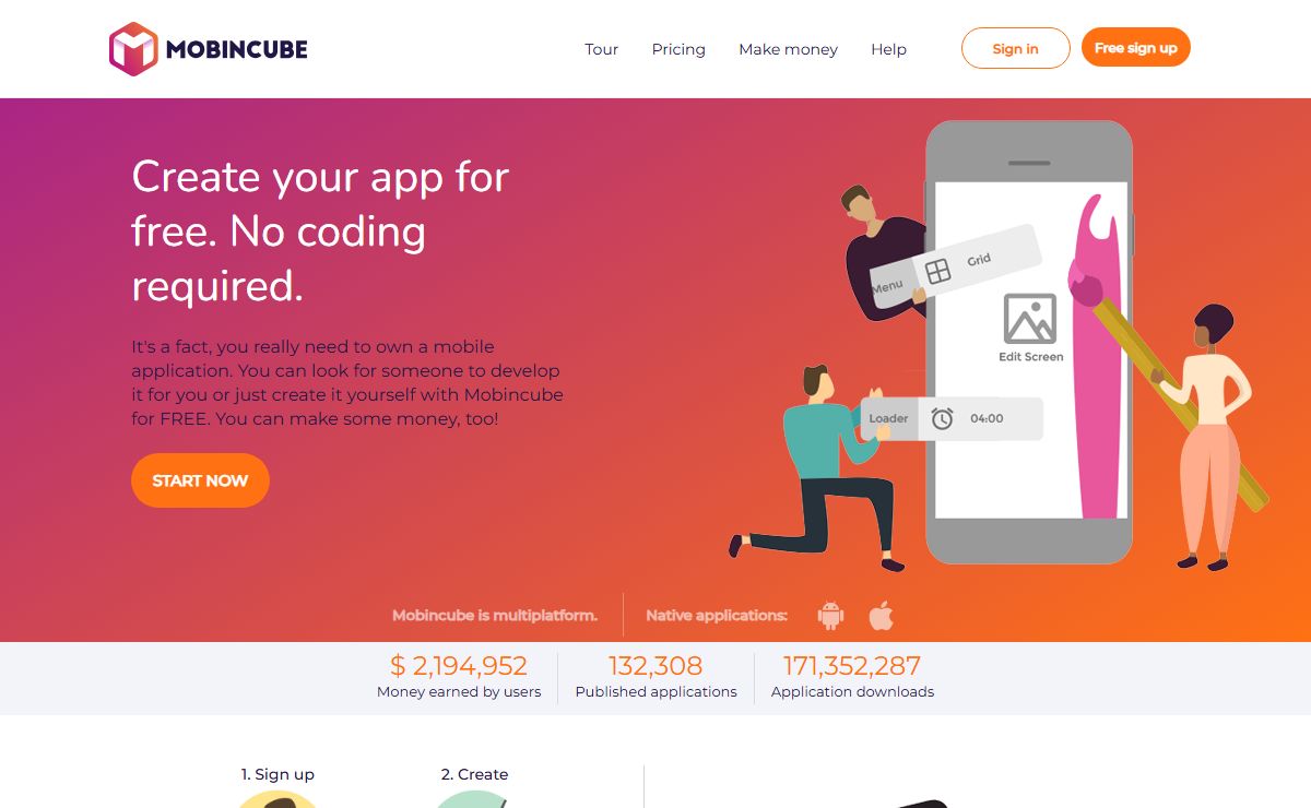 Mobincube the best APP BUILDER DIY for Android iPhone/iPAD