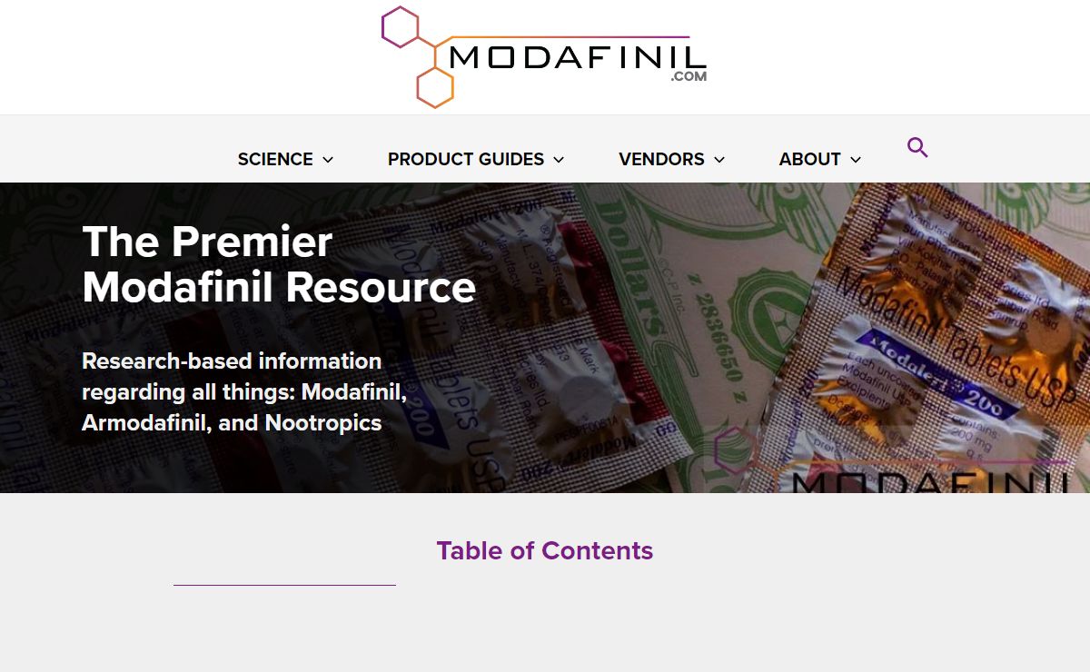 Modafinil | Benefits, Side Effects, & More
