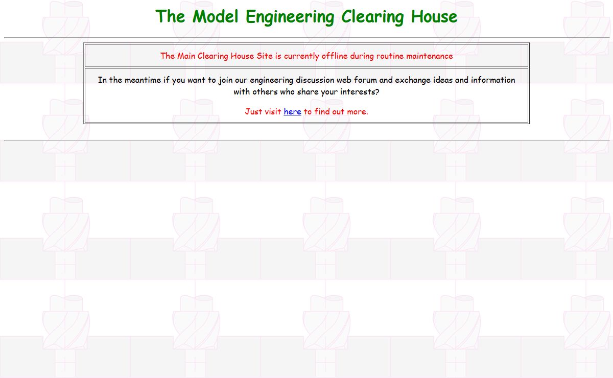 Model Engineering, Live Steam, Modelling, Lost Models Directory, Bookstore, Video, Discussion Groups, Clubs