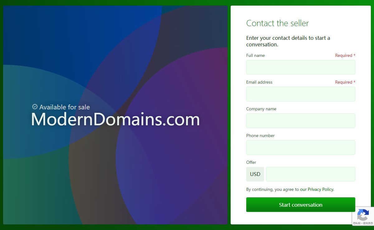 ModernDomains.com for sale