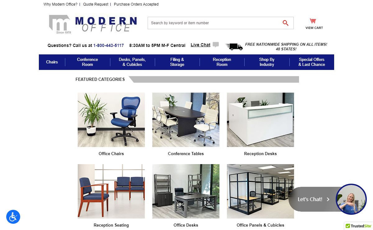 Office Furniture Since 1978 | Shop at Modern Office