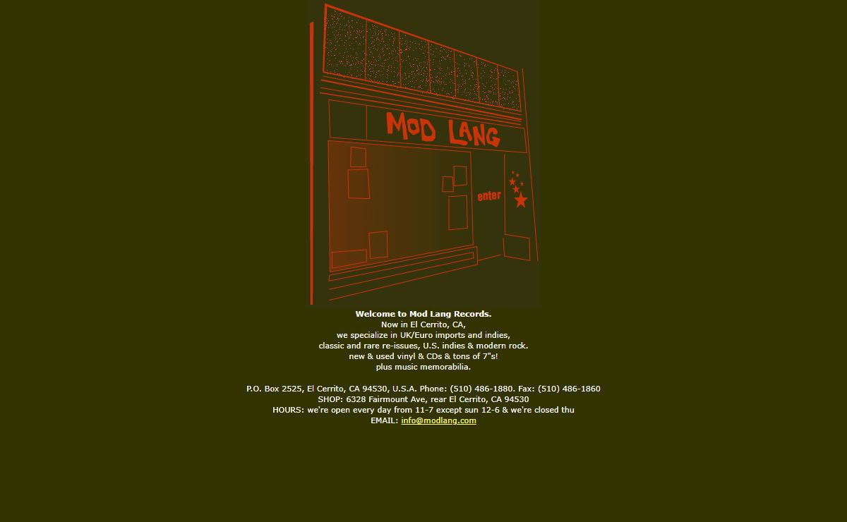 mod lang home page