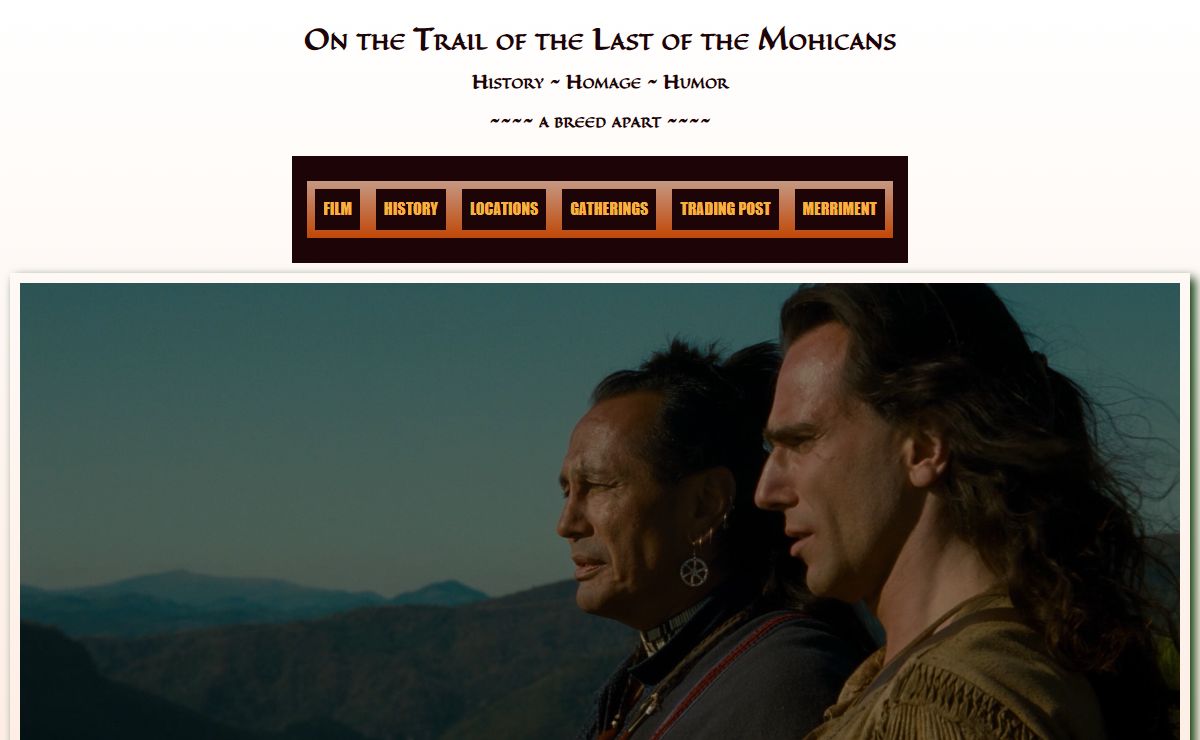On the Trail of the Last of the Mohicans