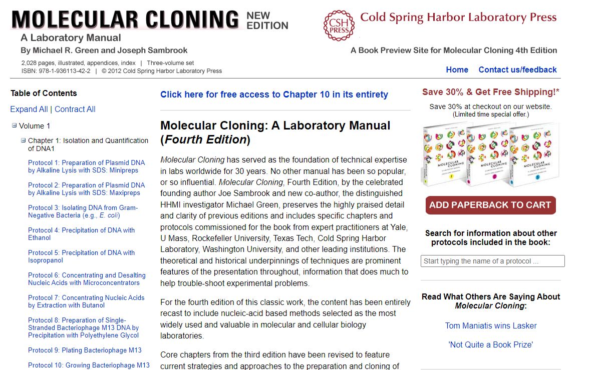 Molecular Cloning