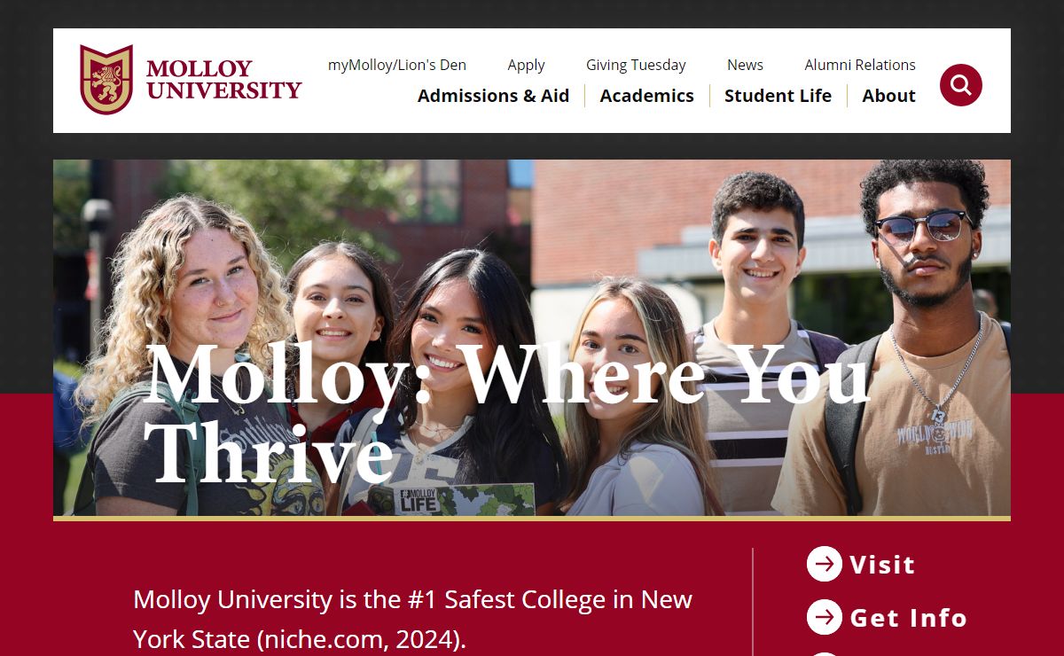Home | Molloy University