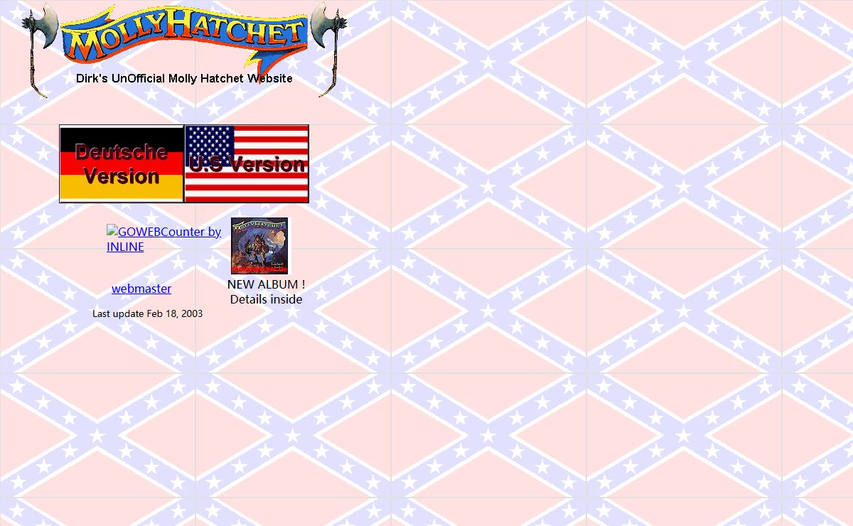 Dirk's UnOfficial Molly Hatchet Site