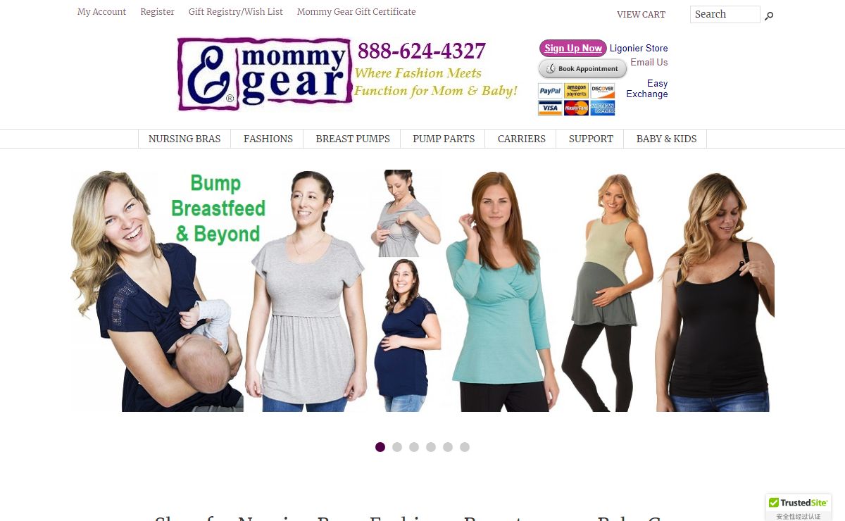 Shop for Nursing Bras, Fashions, Breastpumps, Baby Gear