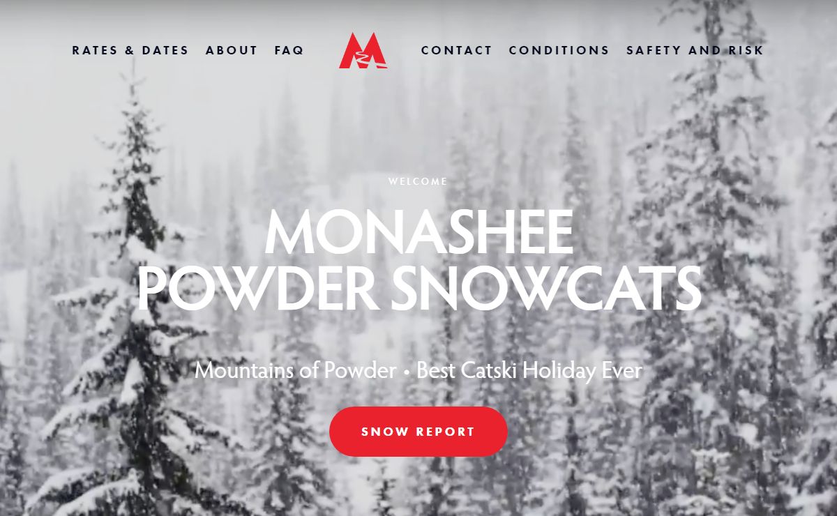 Monashee Powder Snowcats