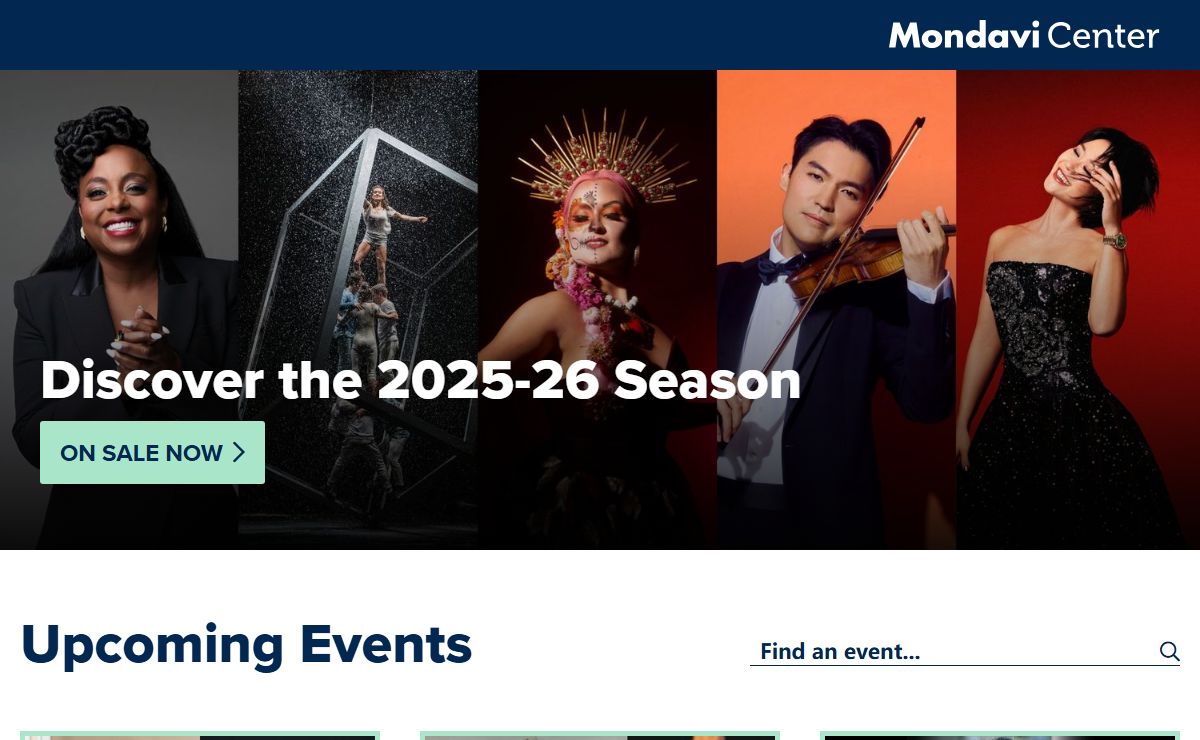 Mondavi Center | Mondavi Center for the Performing Arts