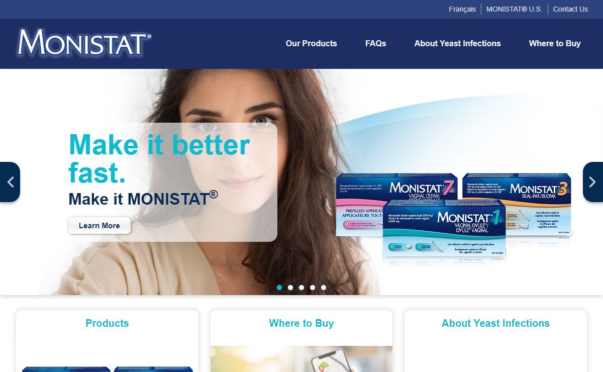 Homepage | Monistat