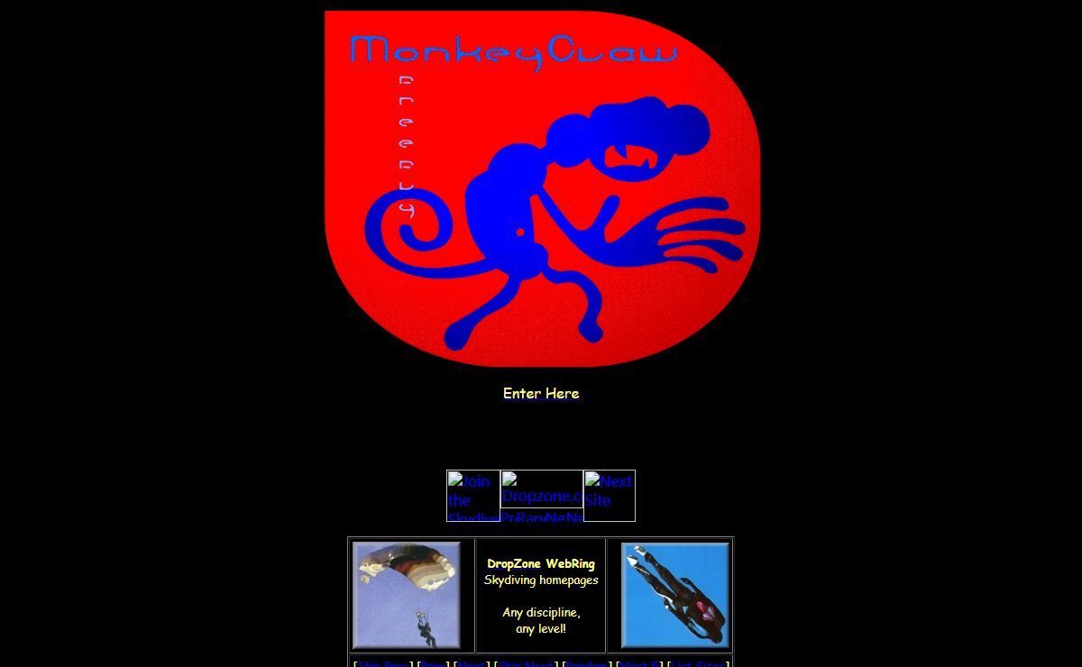 Welcome to the Monkey Claw Freefly Team Home Page