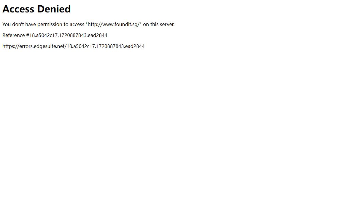 Access Denied