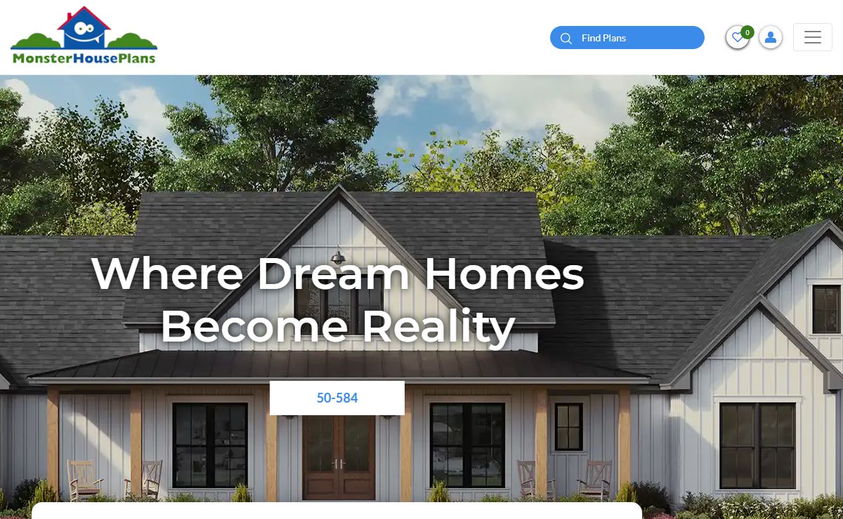 House Plans & Designs | Monster House Plans
