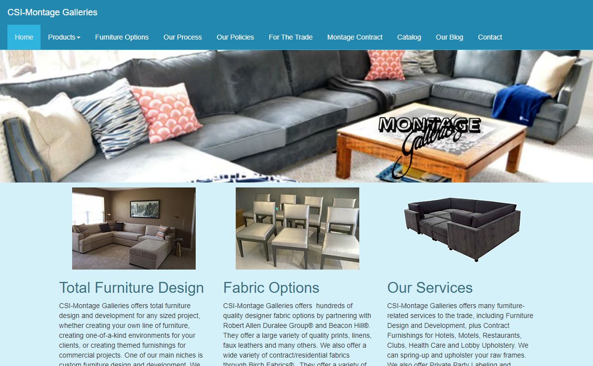CSI-Montage Galleries | Quality Handcrafted Furnishings in Hickory, NC