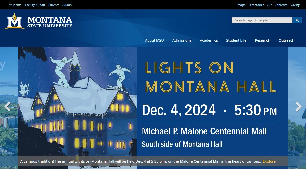 Montana State University | Top Tier Research University | Montana State University