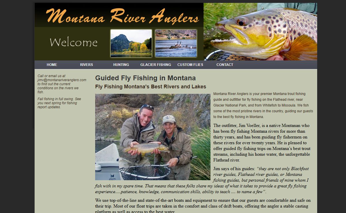 Guided Montana Fly Fishing near Glacier National Park, the Flathead River, and Missoula