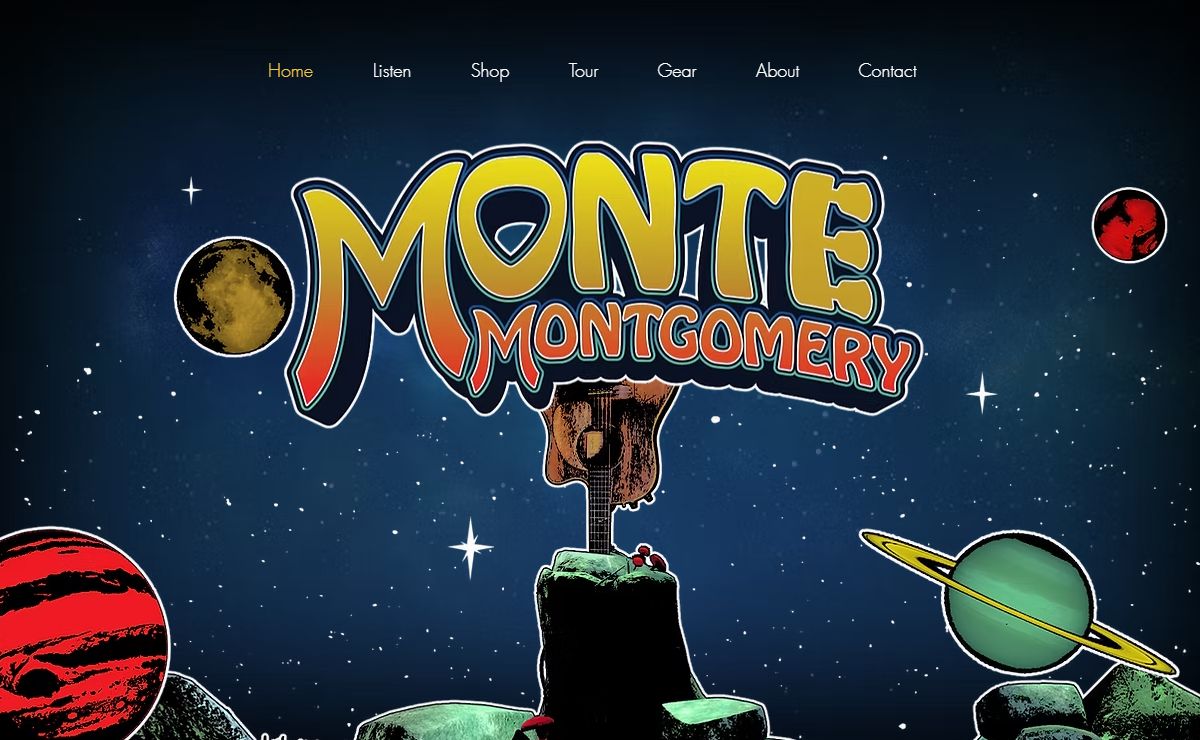 Monte Montgomery | Guitar Player