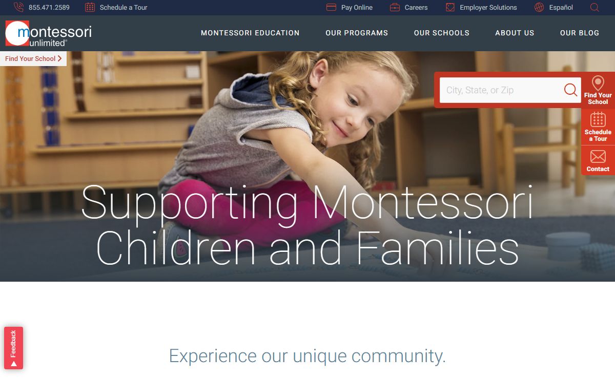 Preschool & Early Learning Childcare | Montessori Unlimited