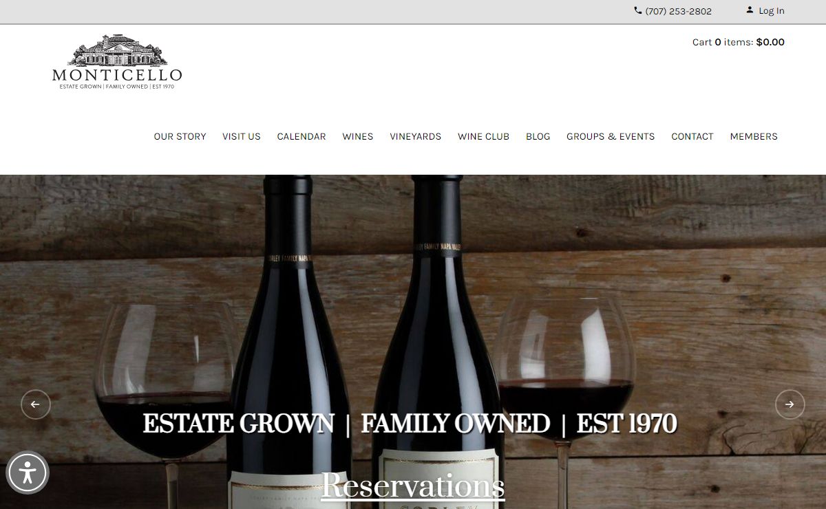 Monticello | Best Napa Valley Wineries