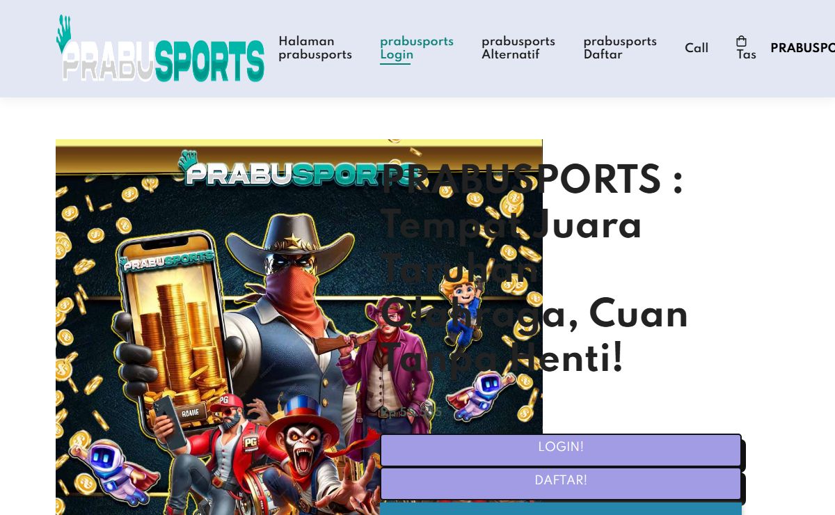 PRABUSPORTS : Tempat Juara Taruhan Olahraga, Cuan Tanpa Henti!