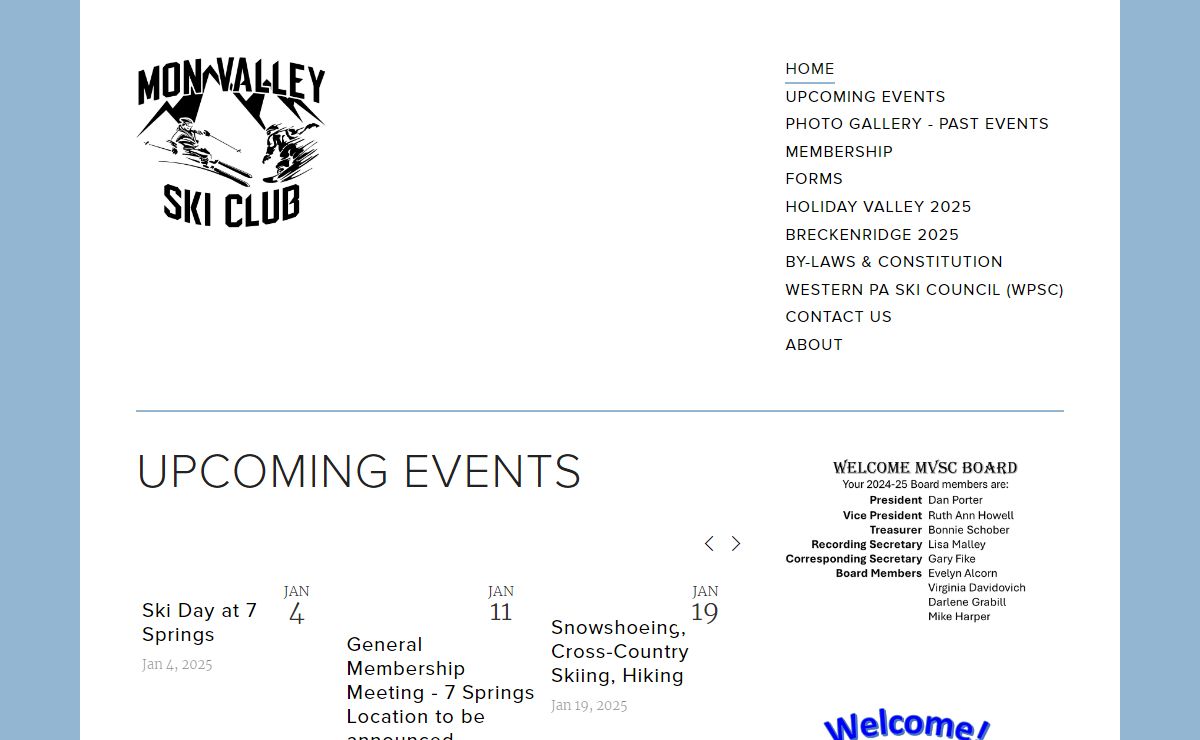 Mon Valley Ski Club