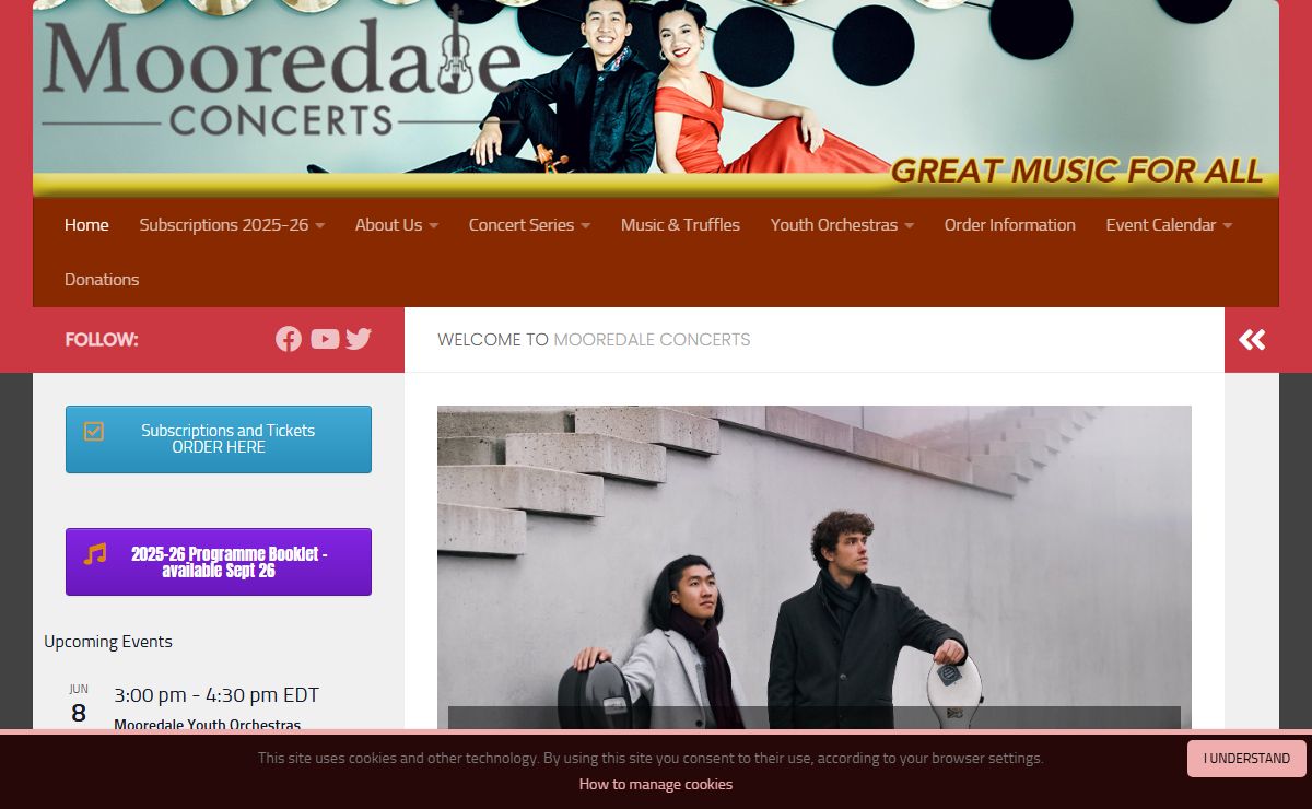 Mooredale Concerts
