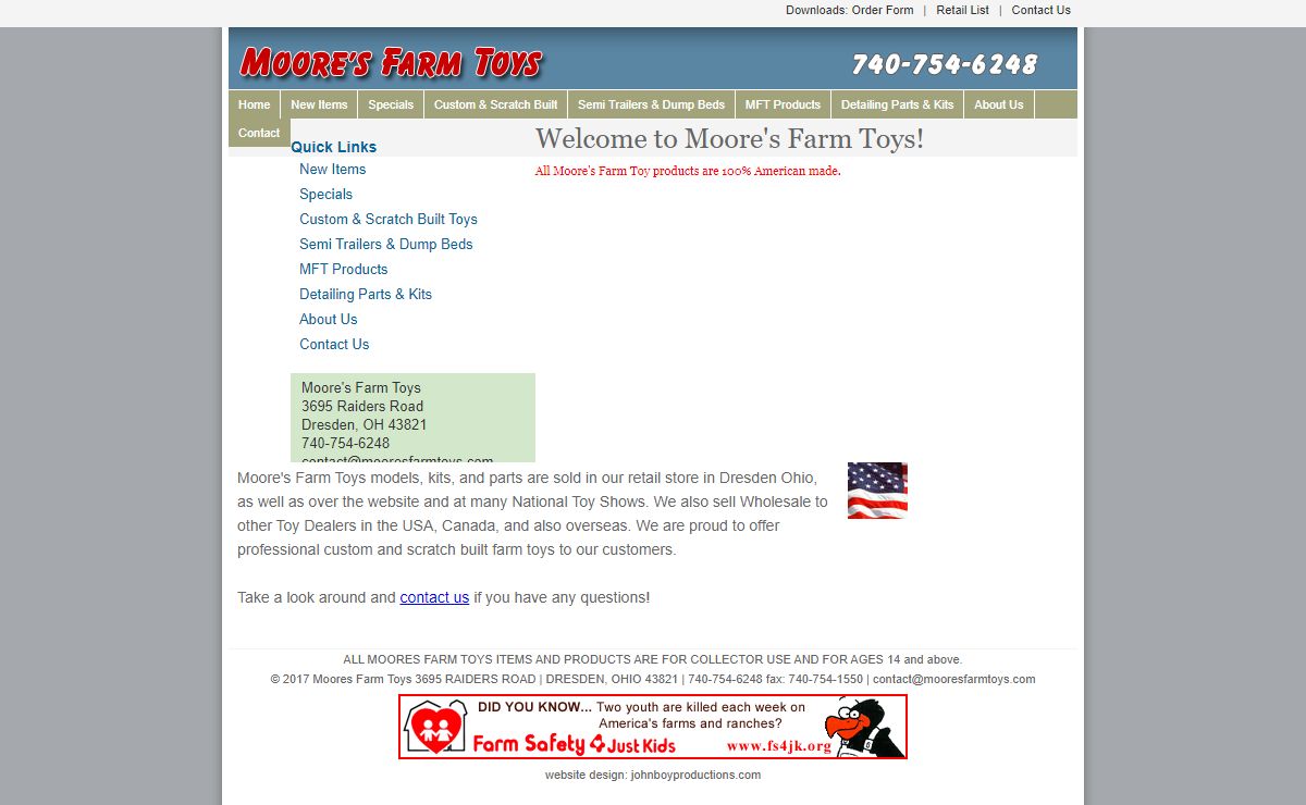 Moore's Farm Toys