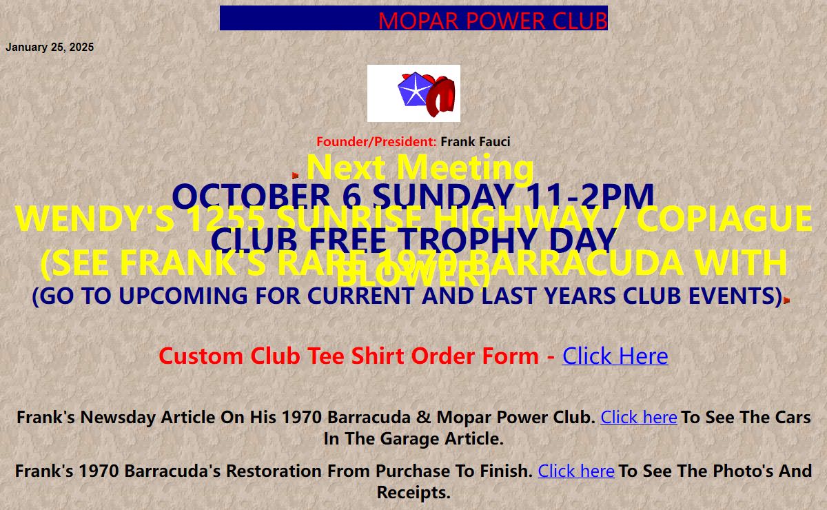 Mopar Power Club of Long Island