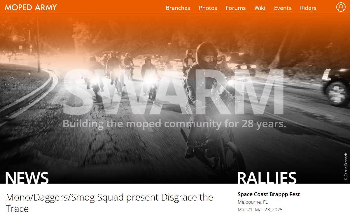 Moped Army — Join the Swarm