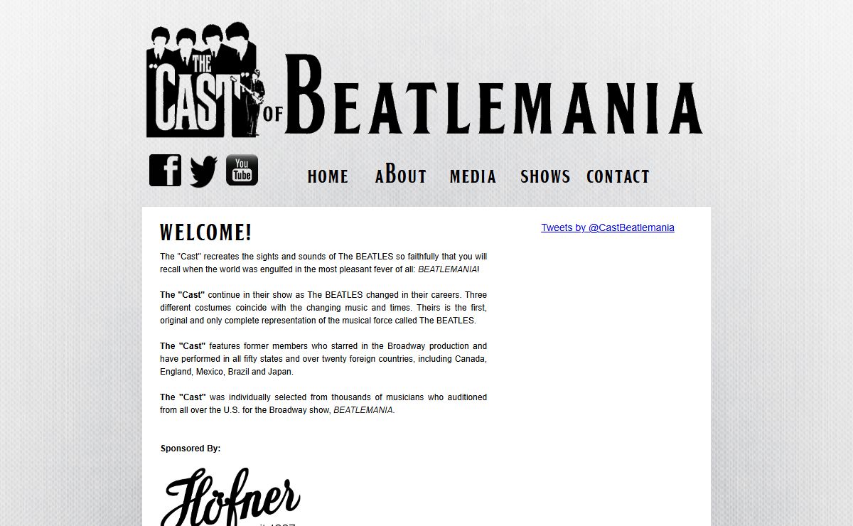 The Cast of Beatlemania