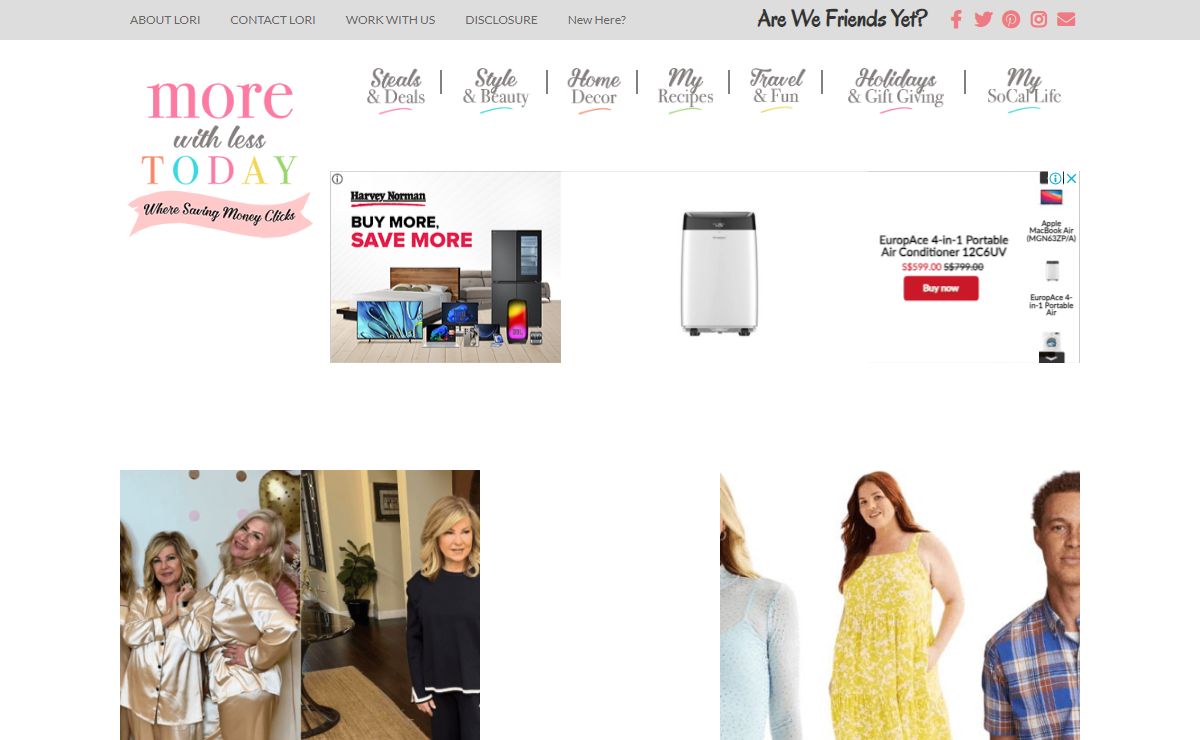 More With Less Today - Where Saving Money Clicks