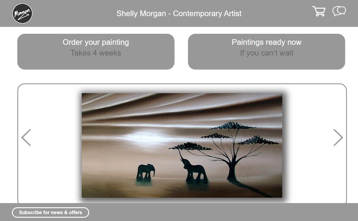 Buy original paintings by U.K contemporary artist Shelly Morgan