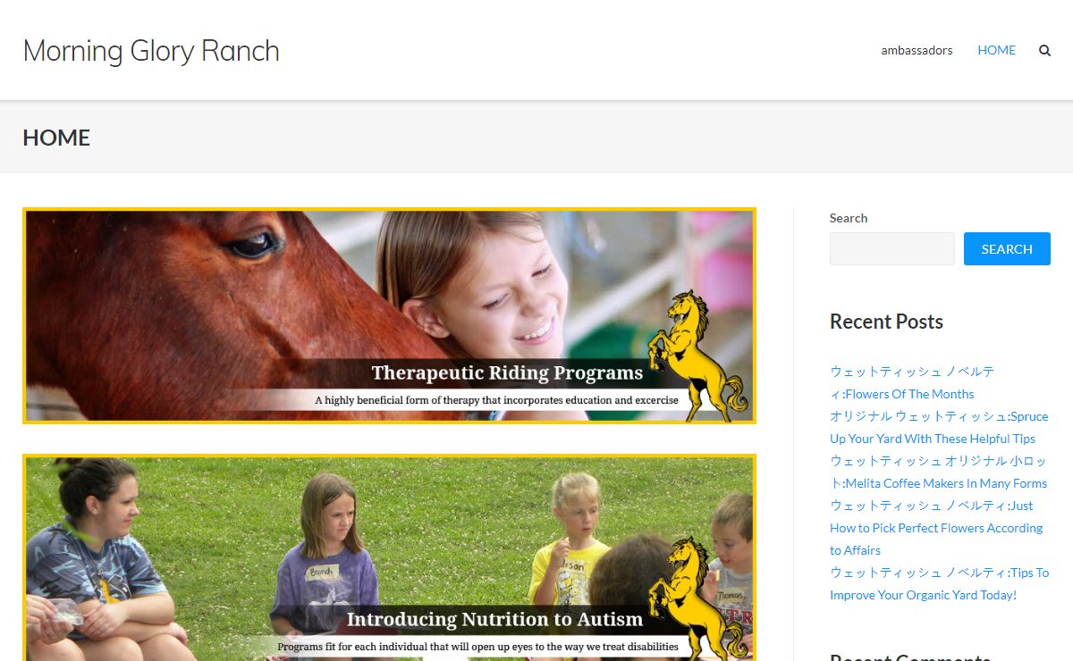 HOME - Morning Glory Ranch