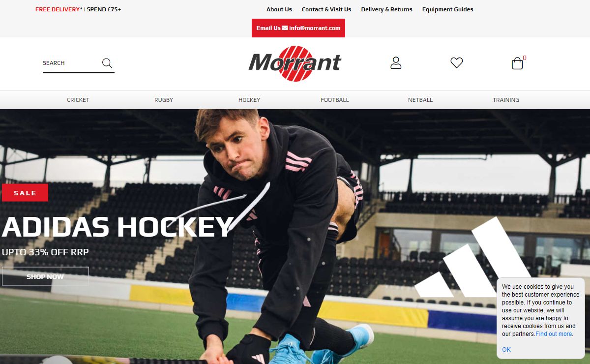 Morrant | Home of cricket, rugby and hockey equipment