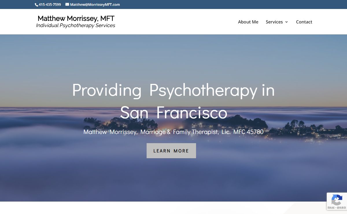 Matthew Morrissey, MFT | Providing Psychotherapy in San Francisco