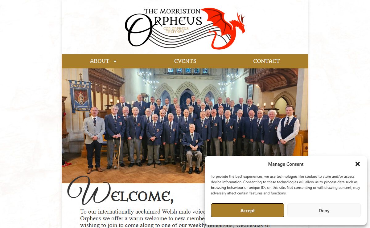 The Morriston Orpheus – Internationally-Acclaimed Male Voice Choir