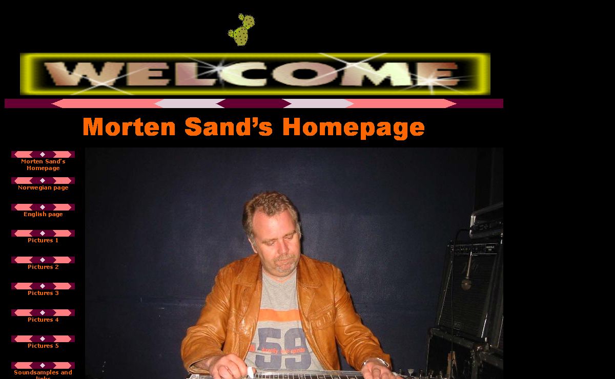 Morten Sand's Homepage