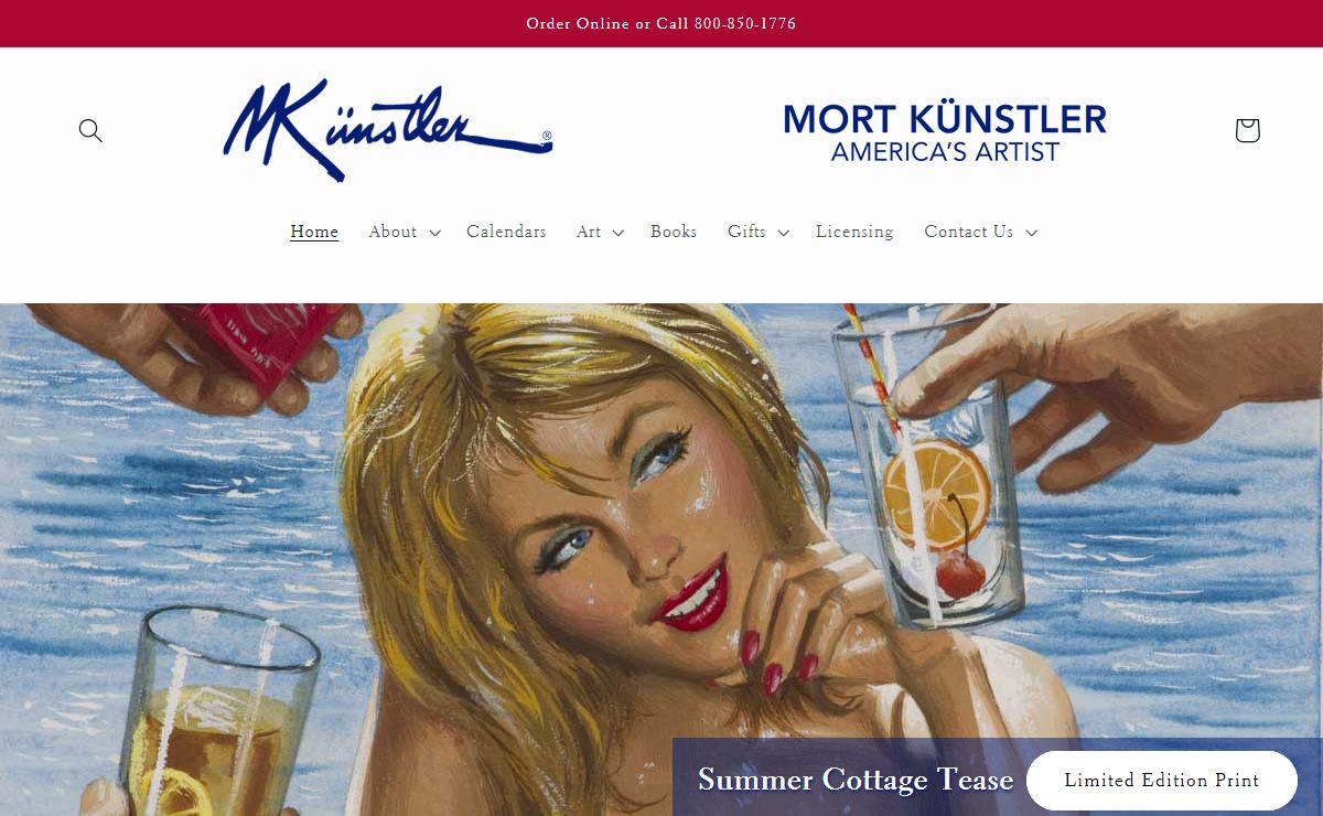 Mort Künstler – The Official Mort Künstler Website