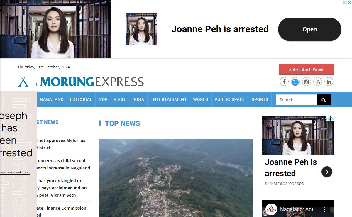 News: Today’s News Headlines, Breaking News India, Nagaland News and World News | morungexpress.com