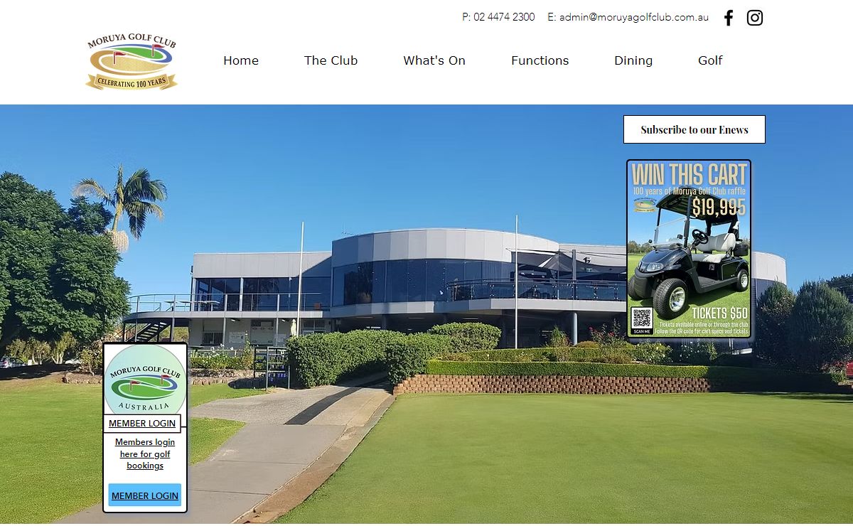 Golf course | Moruya Golf Club | Dining