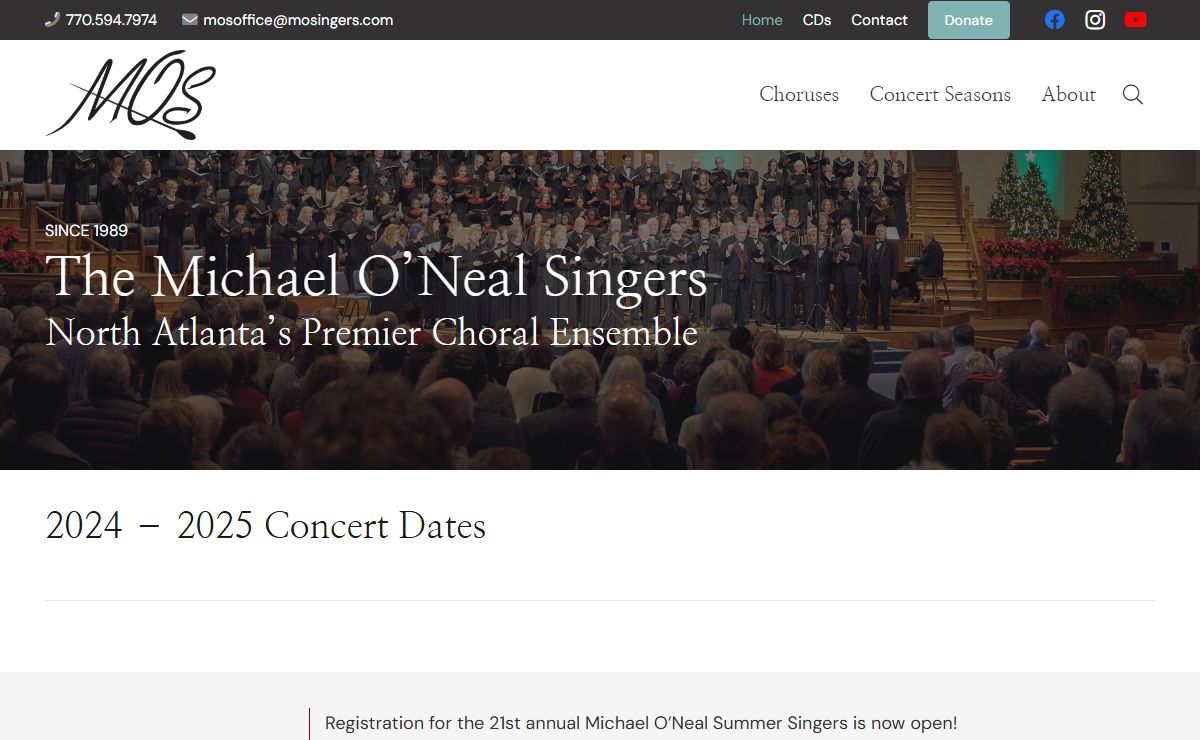 Atlanta Choir | The Michael O'Neal Singers