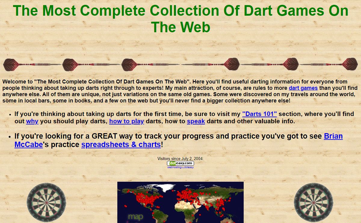 Darts | Dart Games | Dart Rules