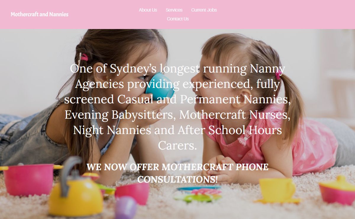 Mothercraft and Nannies