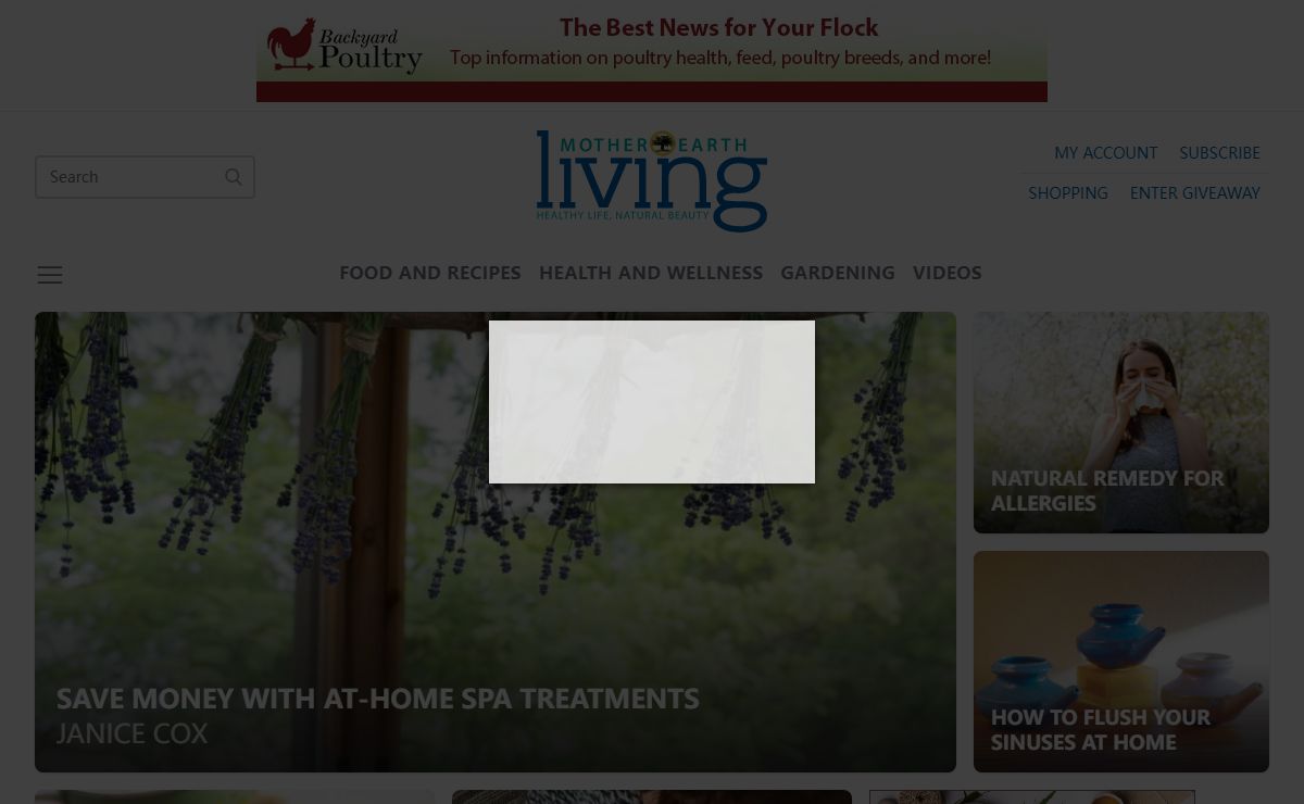 Mother Earth Living - Healthy Life, Natural Beauty