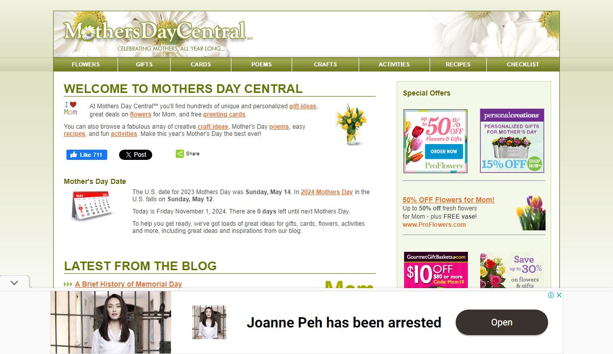 Mother's Day 2024 - Gifts, Flowers, Ideas, More! Mothers Day Central