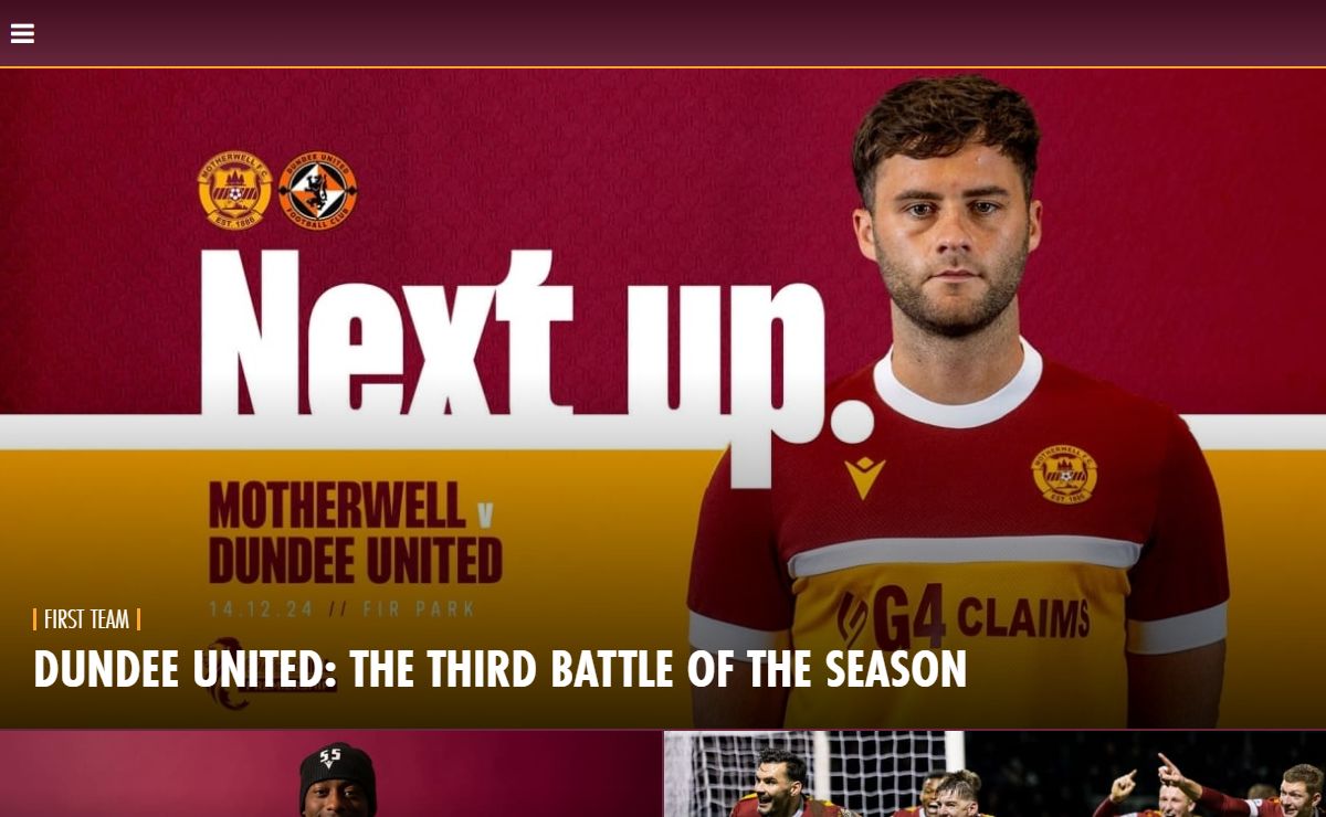 The official website of Motherwell Football Club