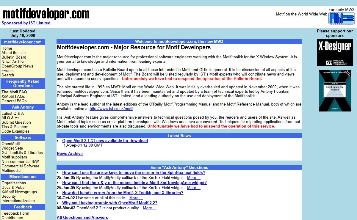 motifdeveloper.com - the leading resource for Motif