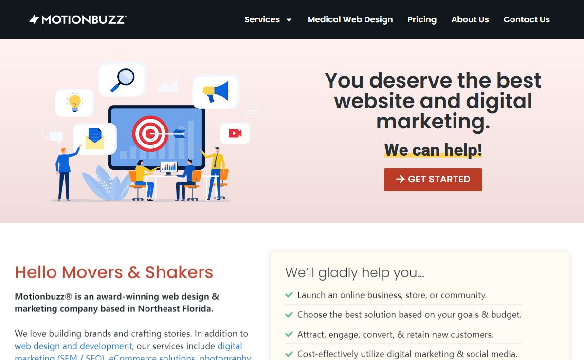 Motionbuzz Web Design & Digital Marketing | Florida Web Designer