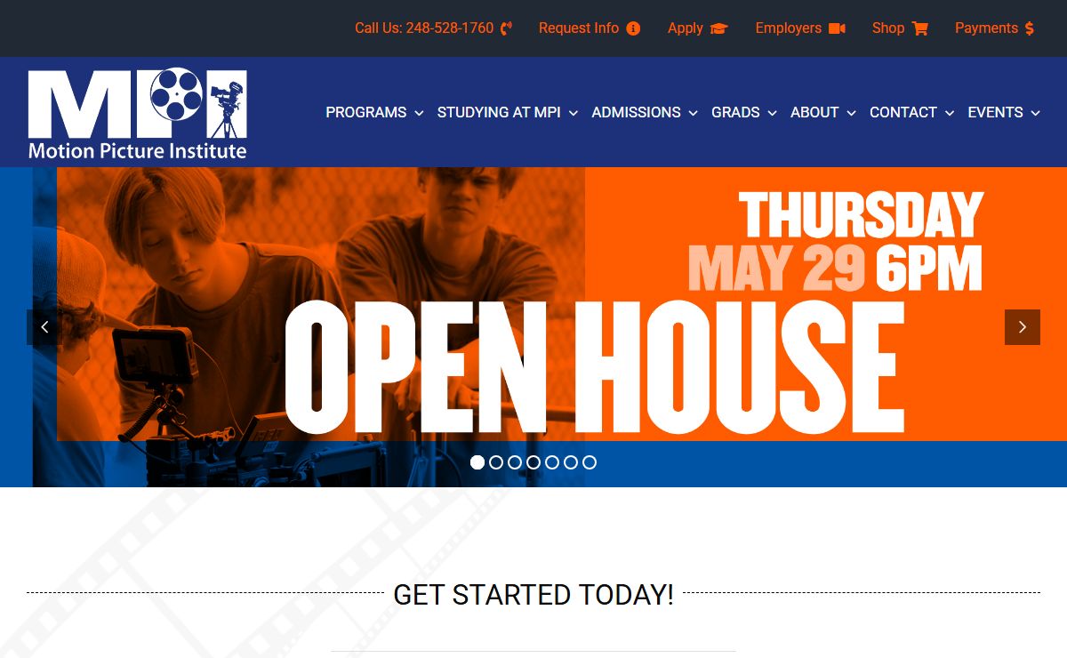 Film School & Movie Making Courses - Troy | Motion Picture Institute